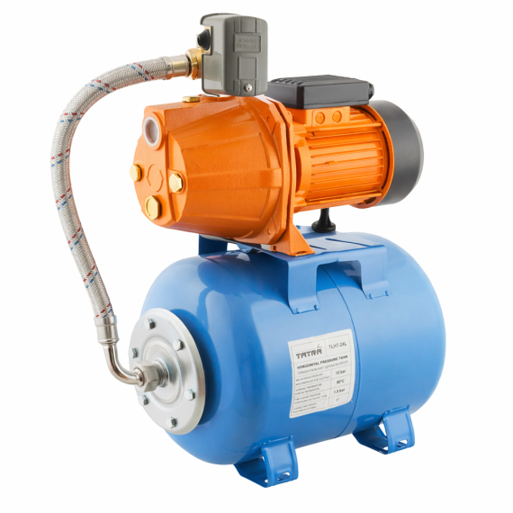 Насосна станція TATRA-line JET100S (короткий чавун) +24л 1.1кВт Насосна станція TATRA-line JET100S (короткий чавун) +24л 1.1кВт