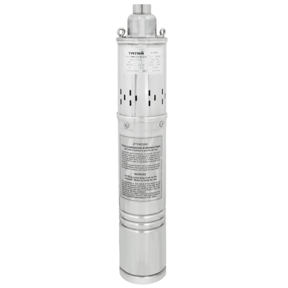 Насос свердловини TATRA-line 4 QGD 1,8 - 50 0,37 kw Q.max 27л/хв.,H.max56 m Насос свердловини TATRA-line 4 QGD 1,8 - 50 0,37 kw Q.max 27л/хв.,H.max56 m